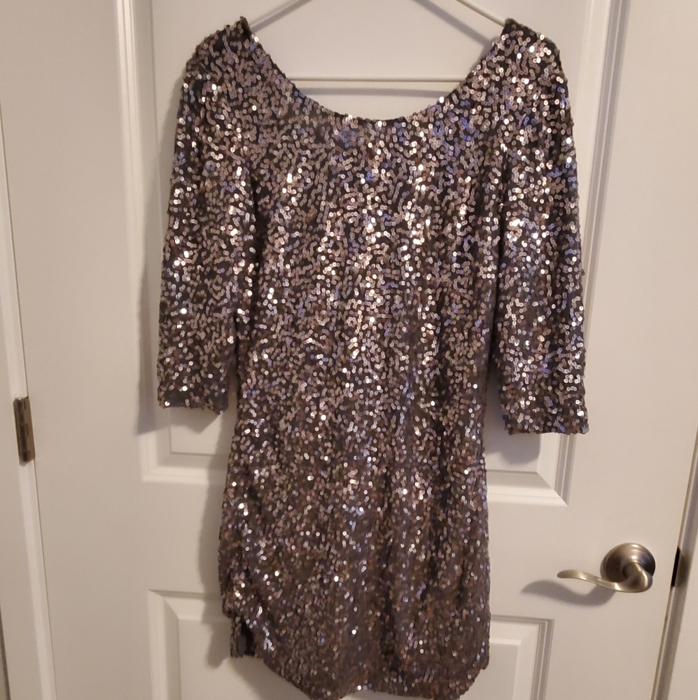 Lauren Conrad sequin dress
